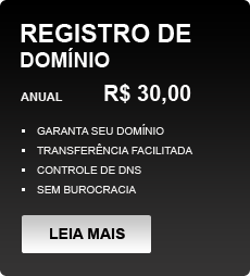 Registro de dom�nio